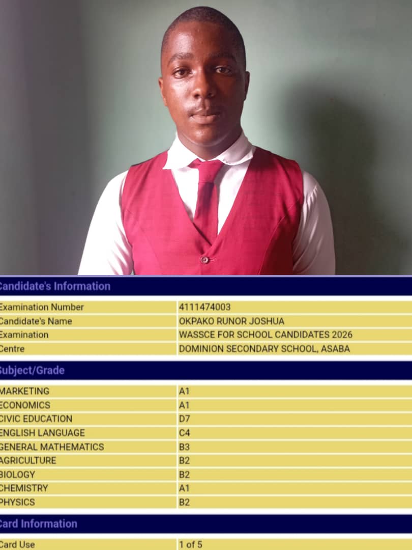 Our First Set Shines in WASSCE!
